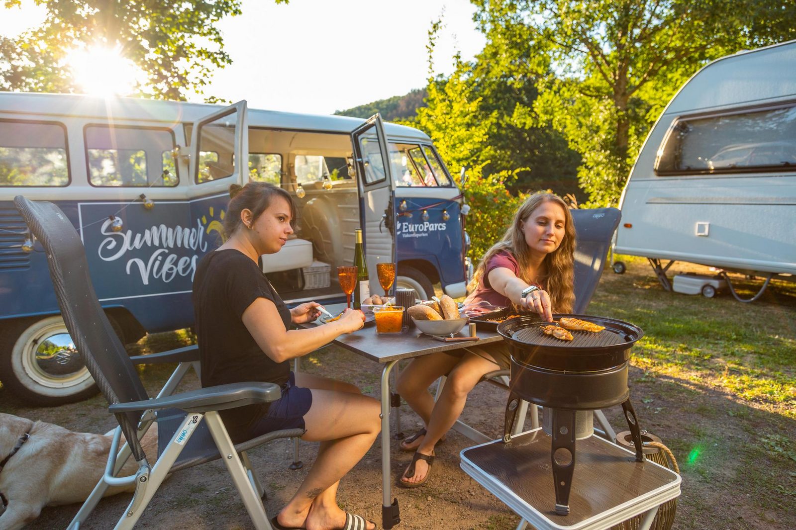 Stellplatz Standard privat Mietbad in der Nähe