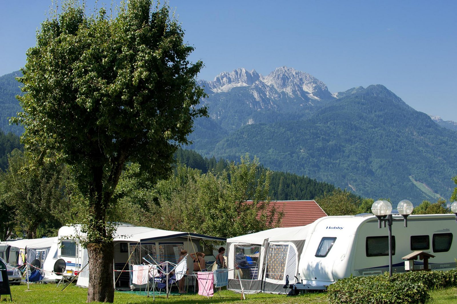 Campingplatz Komfort privat Mietbad in der Nähe