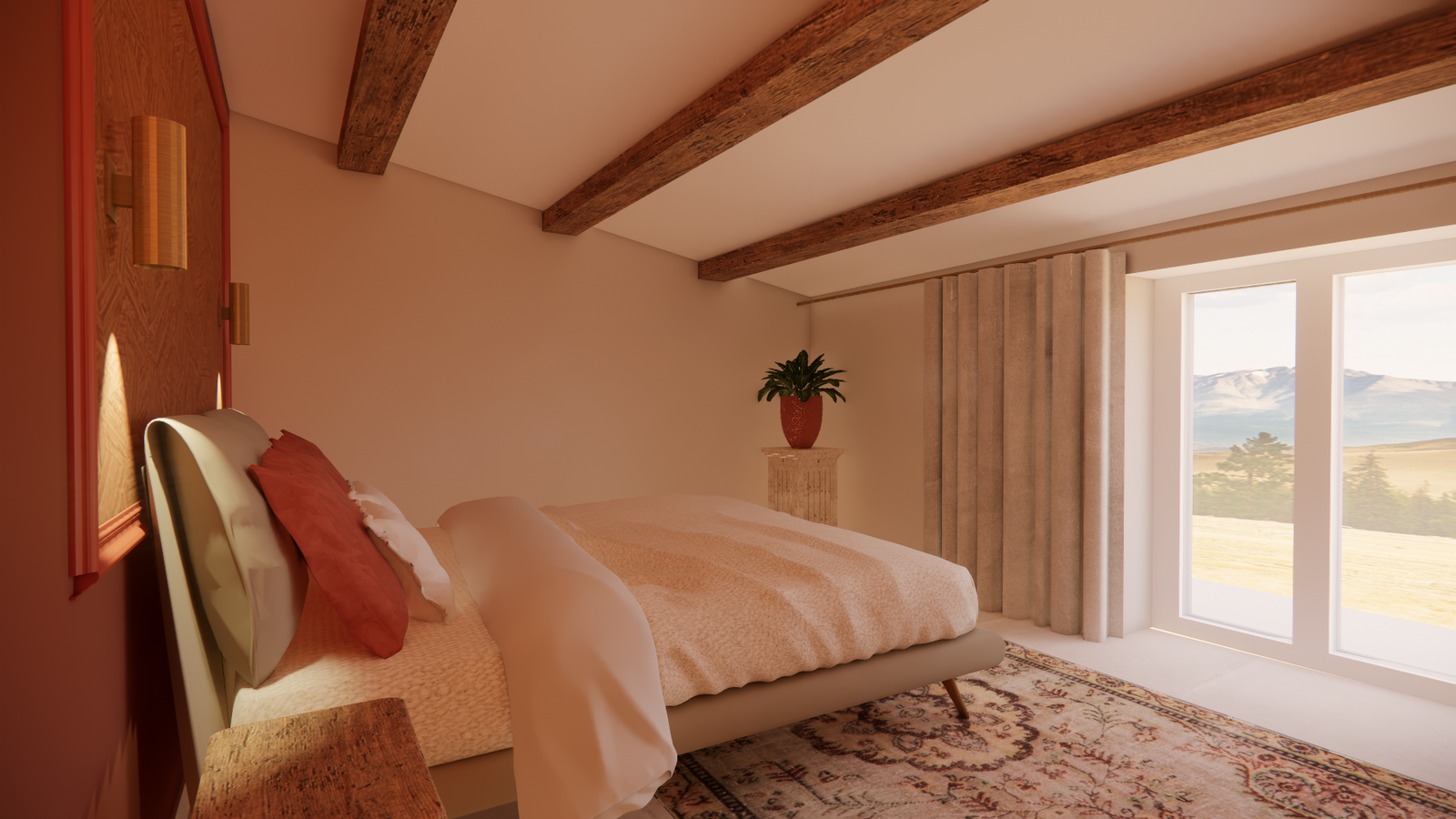 Luxe penthouse voor twee met panoramisch uitzicht