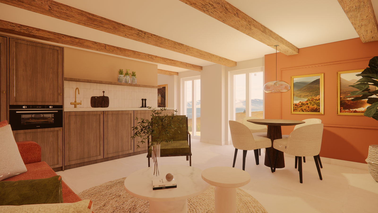 Luxe penthouse voor twee met panoramisch uitzicht