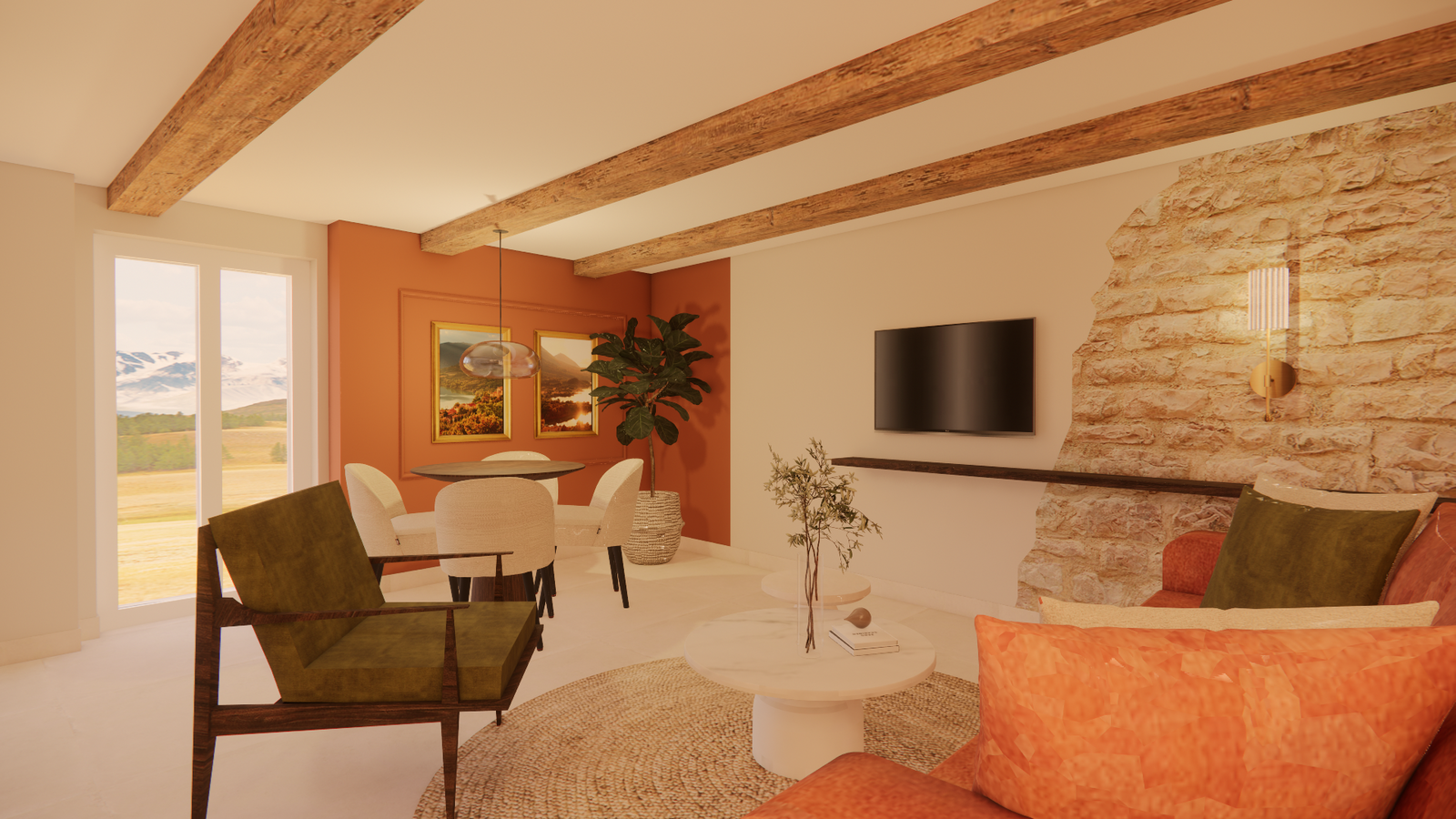 Luxe penthouse voor twee met panoramisch uitzicht