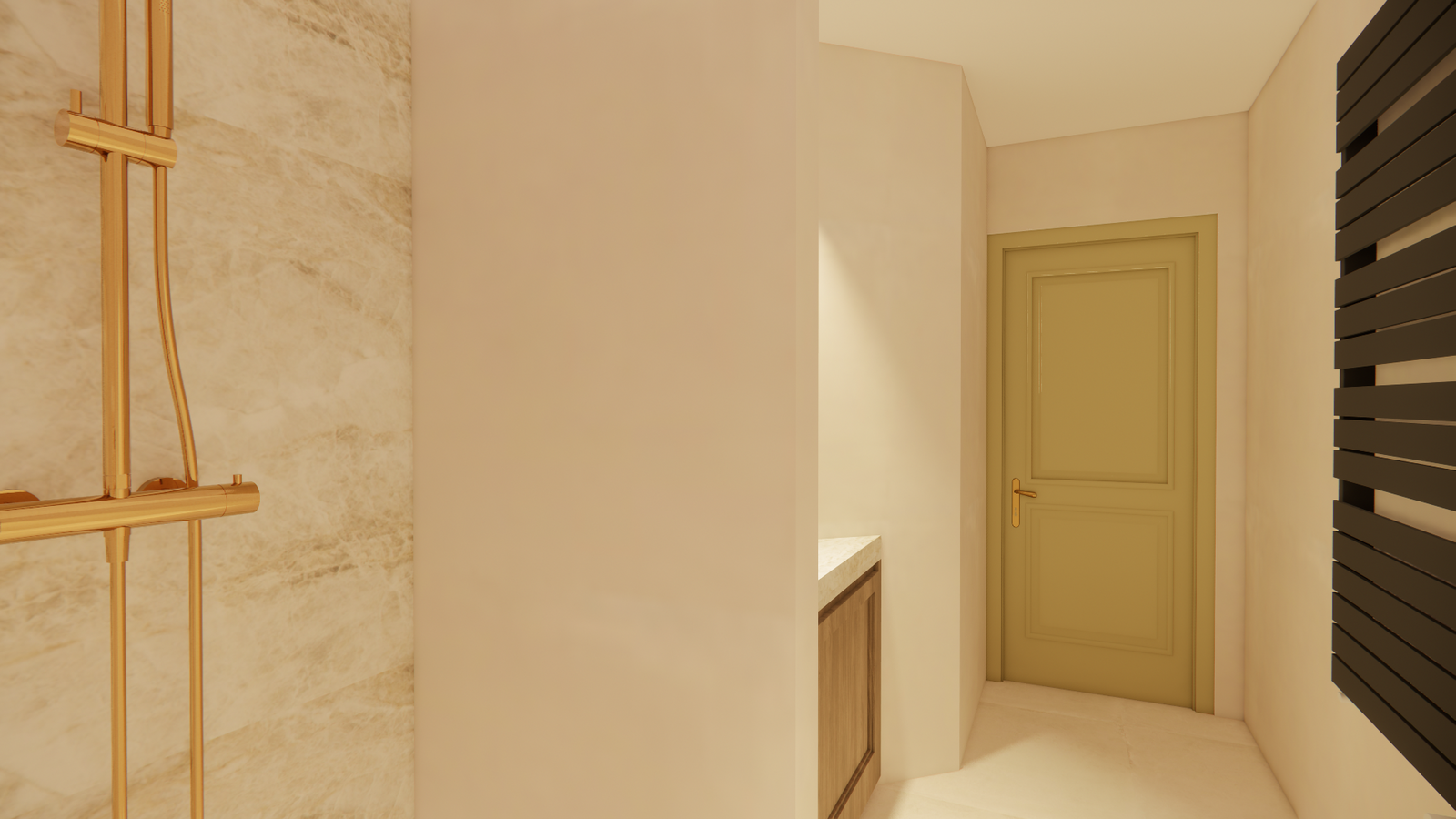 Luxe 2-slaapkamerappartement in Italiaanse stijl