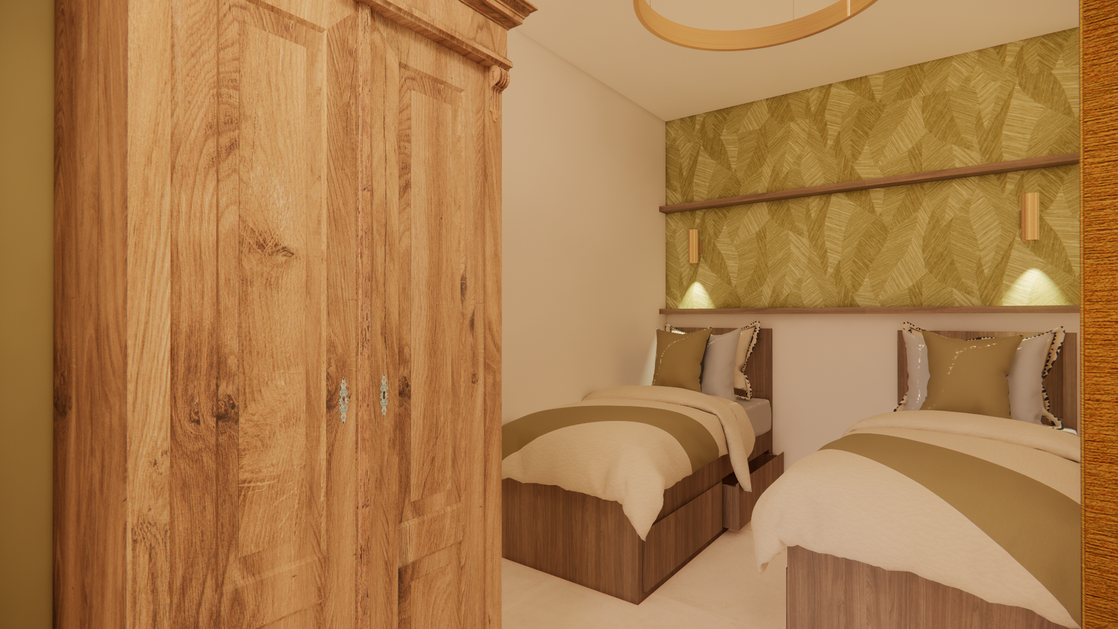 Luxe 2-slaapkamerappartement in Italiaanse stijl