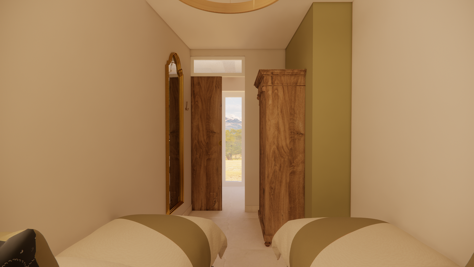 Luxe 2-slaapkamerappartement in Italiaanse stijl