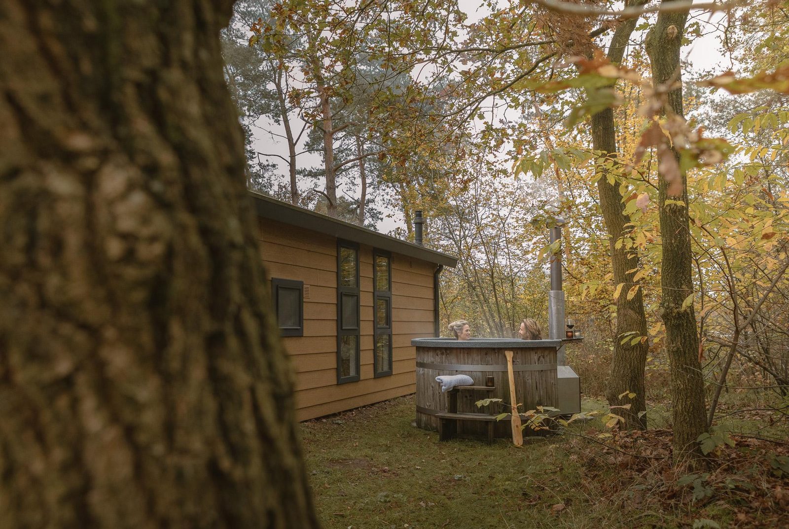 Bungalow - mit holzbefeuerter Badezuber
