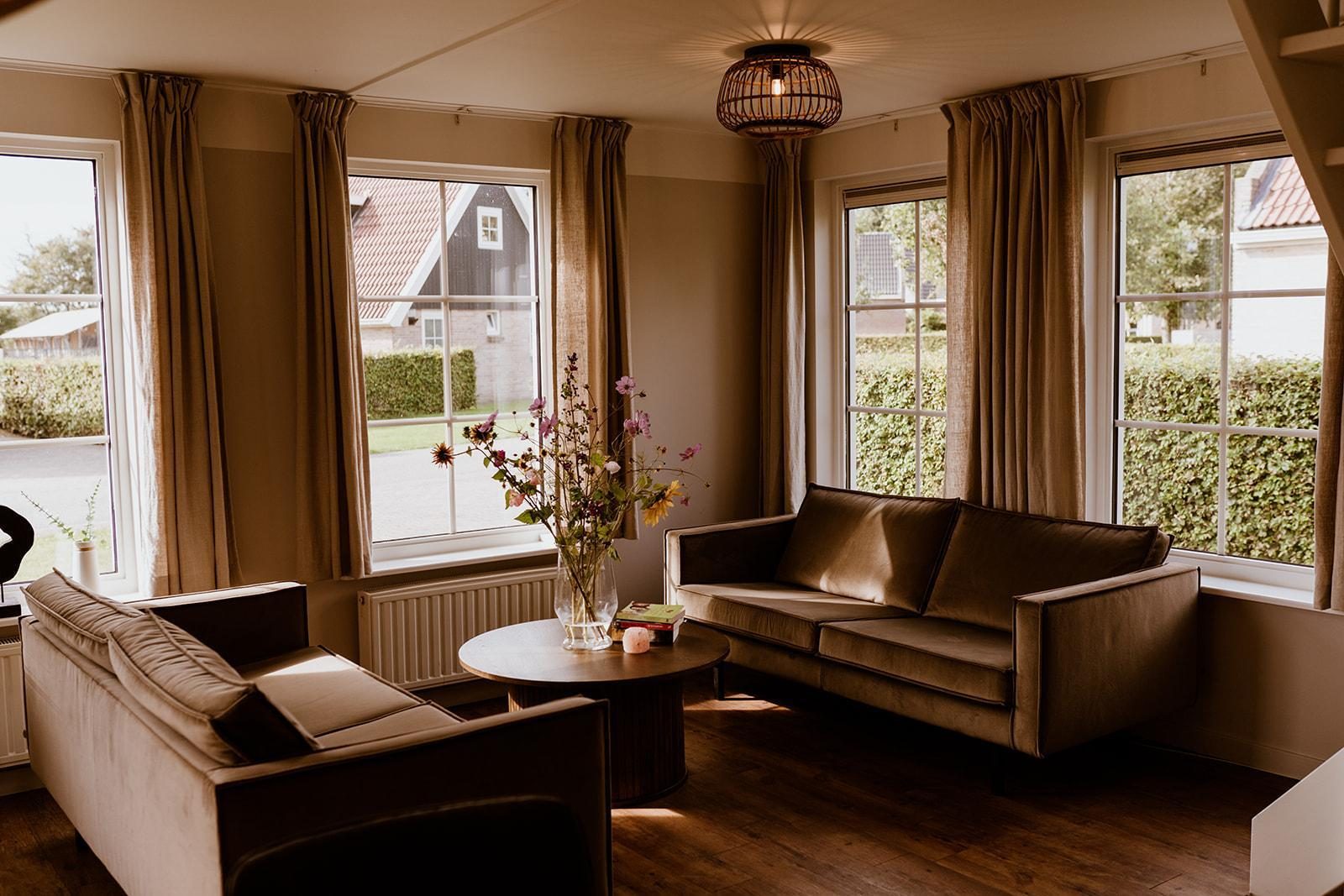 Group accommodation 'de Huiskamer' + 4 comfortable houses (28 people)