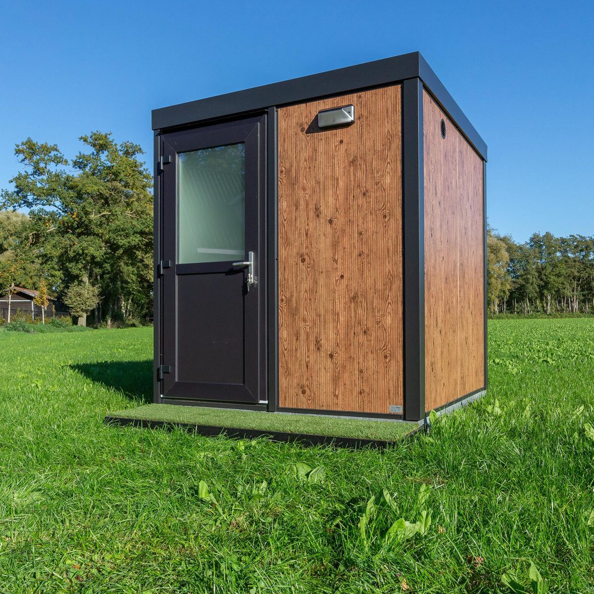 Privé-sanitair kampeerplaats (250m2)