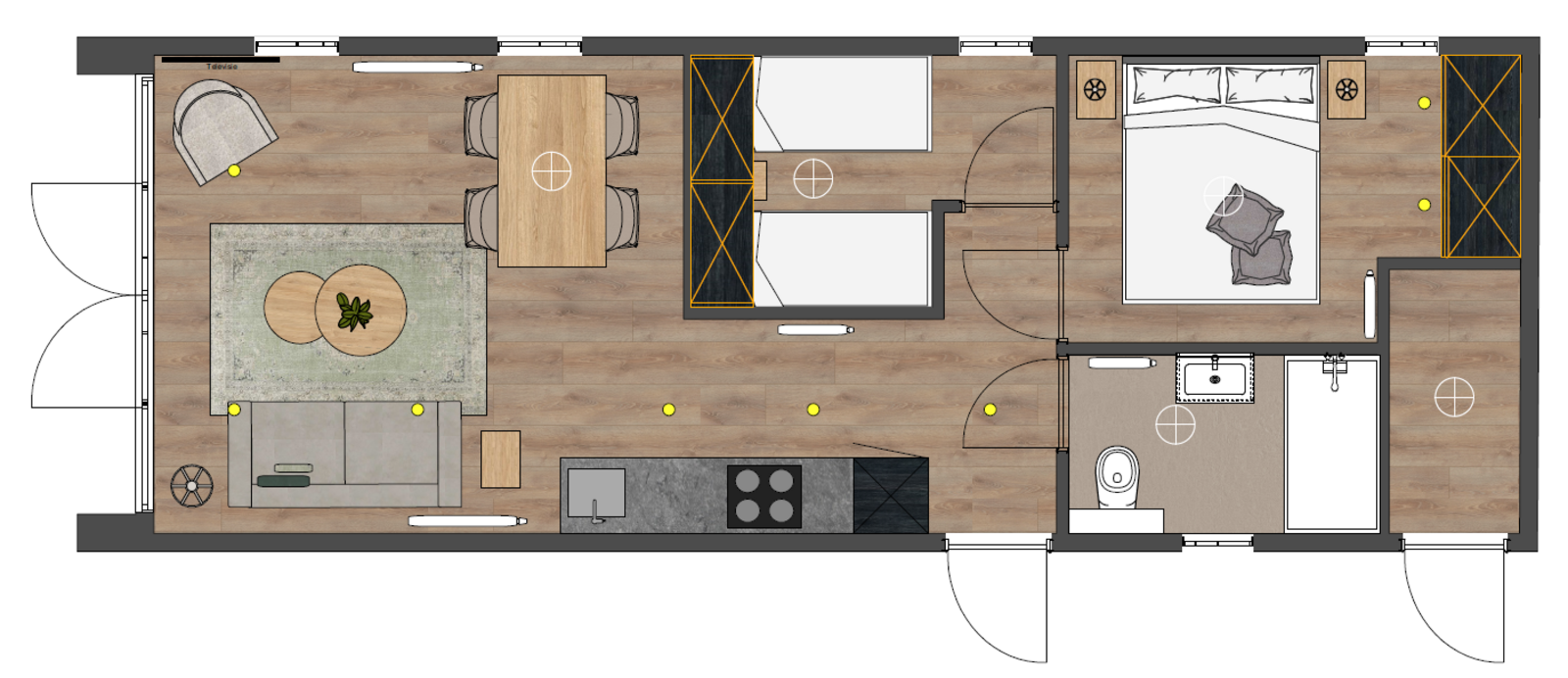 Chalet de la Forêt  | 4 pers.