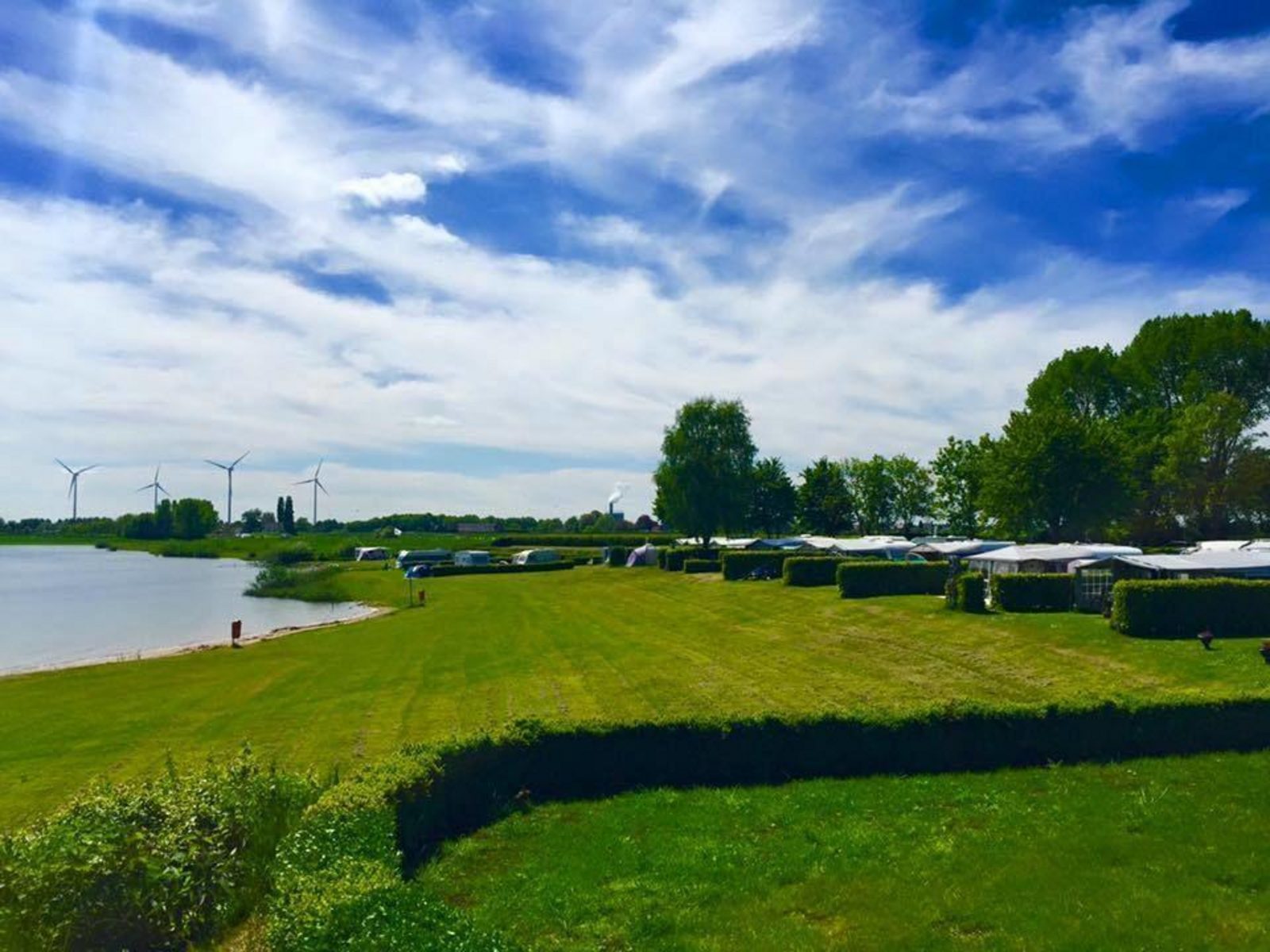 Comfortplaats aan het water