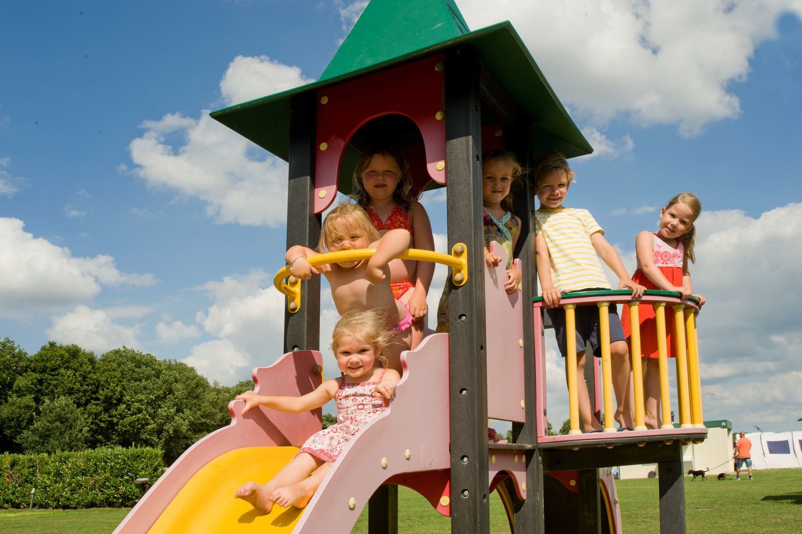 Camping-Stellplatz des Typs "Plus"