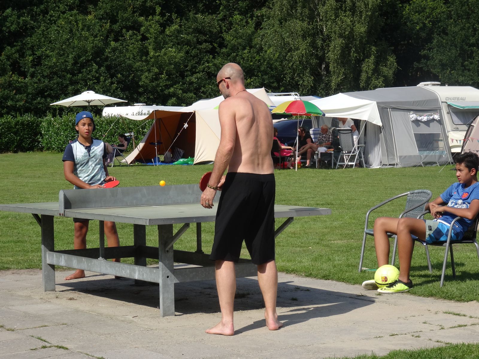 Camping-Stellplatz des Typs "Plus"