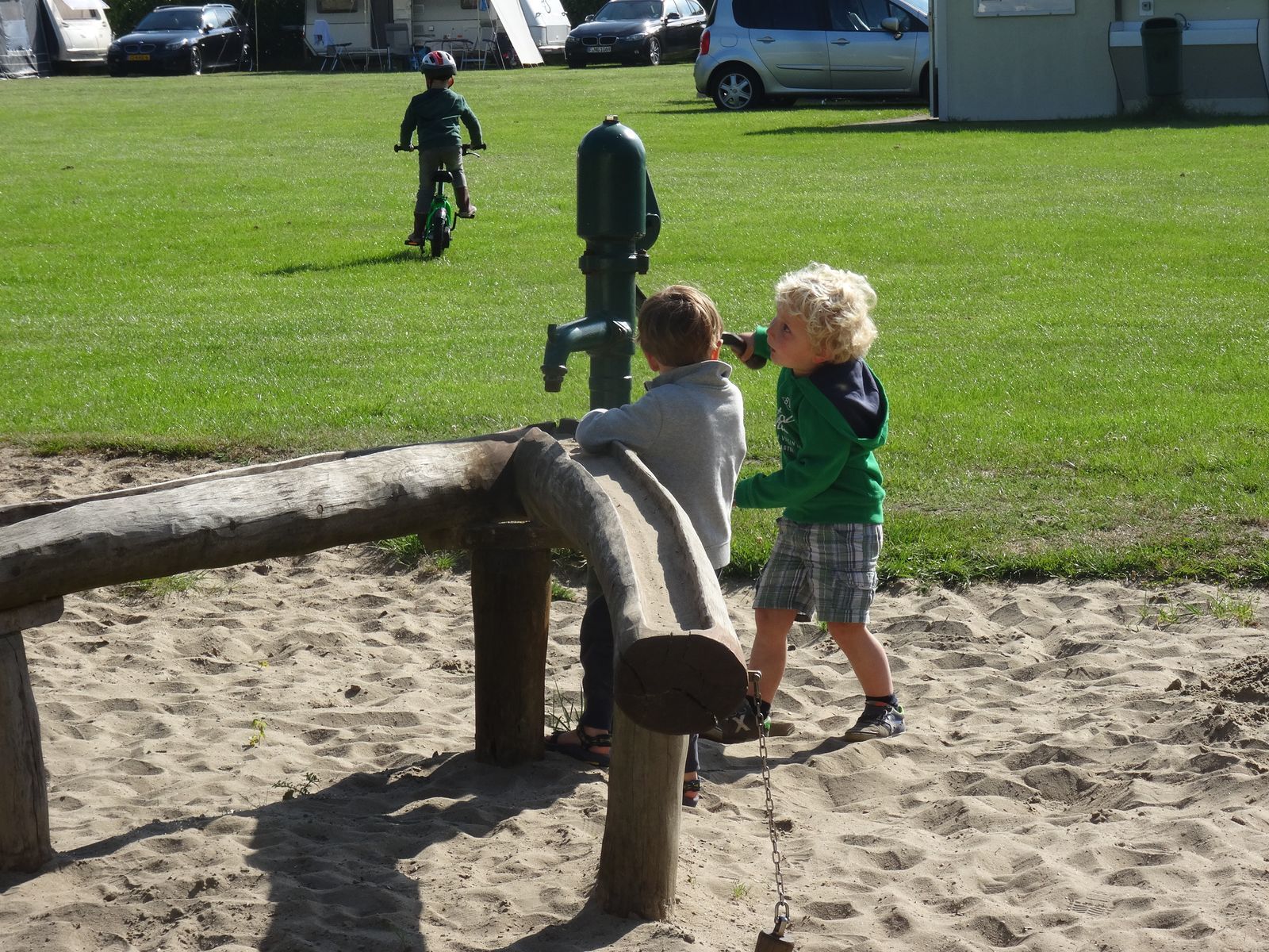 Camping-Stellplatz des Typs "Plus"