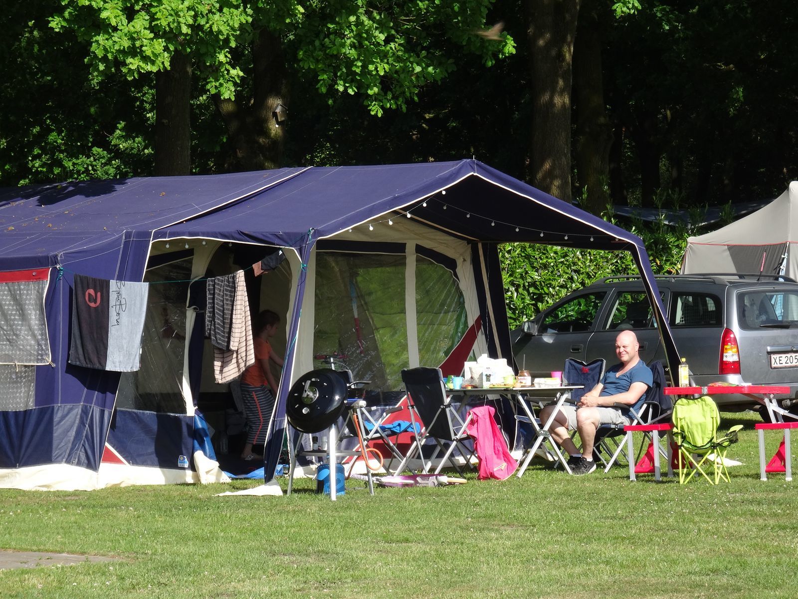 Camping-Stellplatz des Typs "Plus"