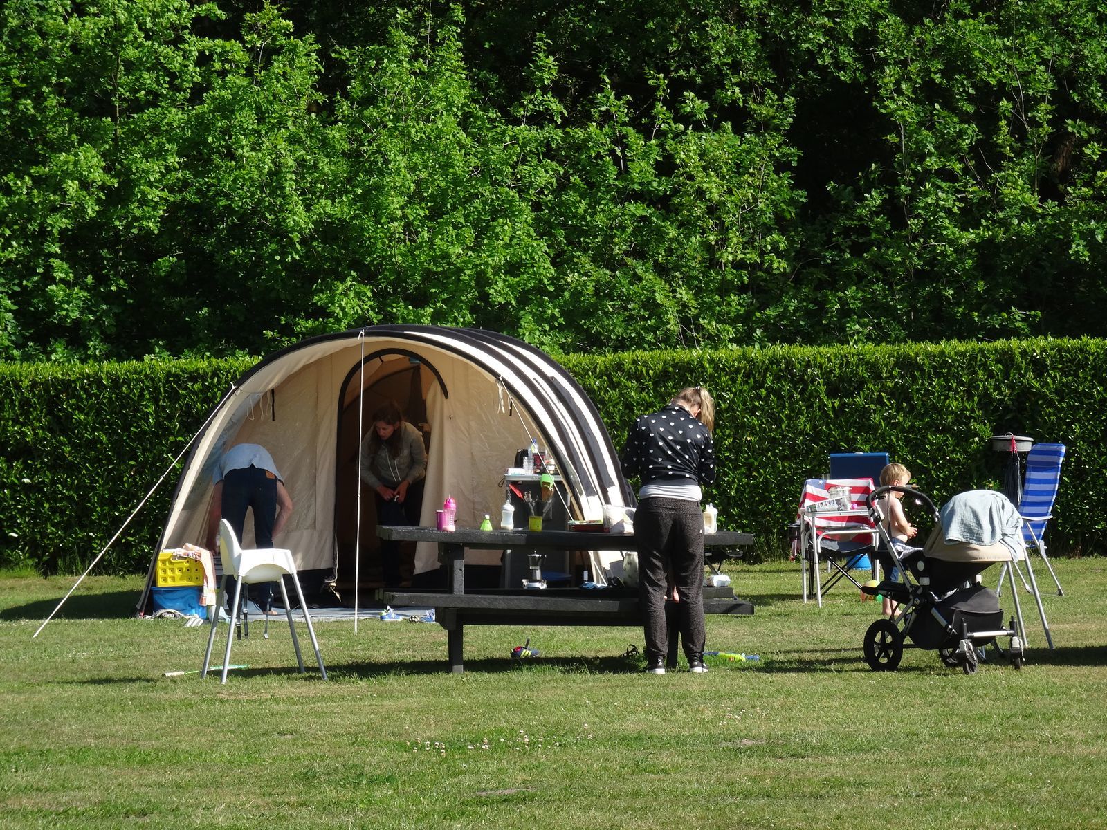 Camping-Stellplatz des Typs "Plus"