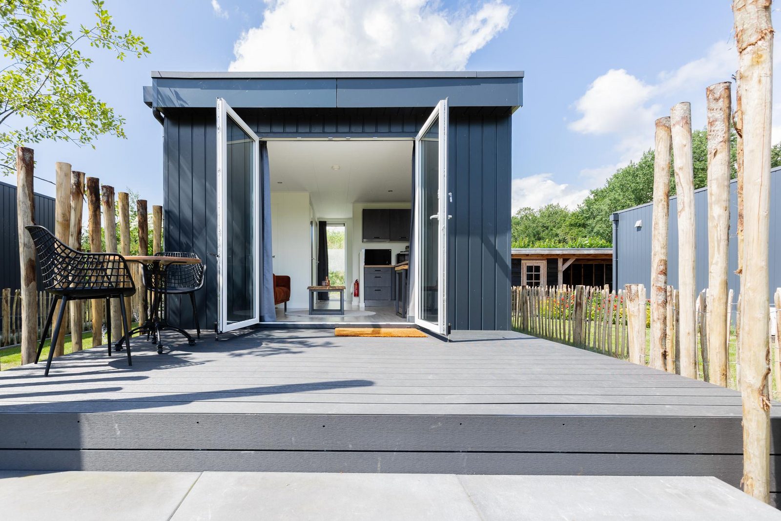 Tiny House met vlonder