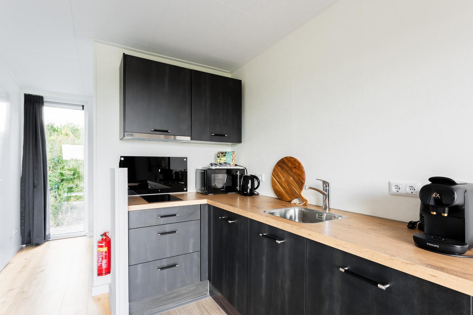 Tiny House met vlonder