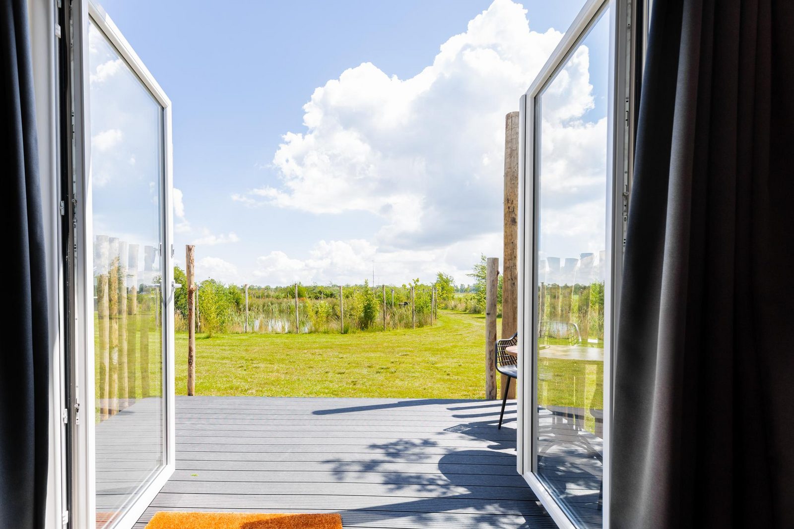 Tiny House met vlonder