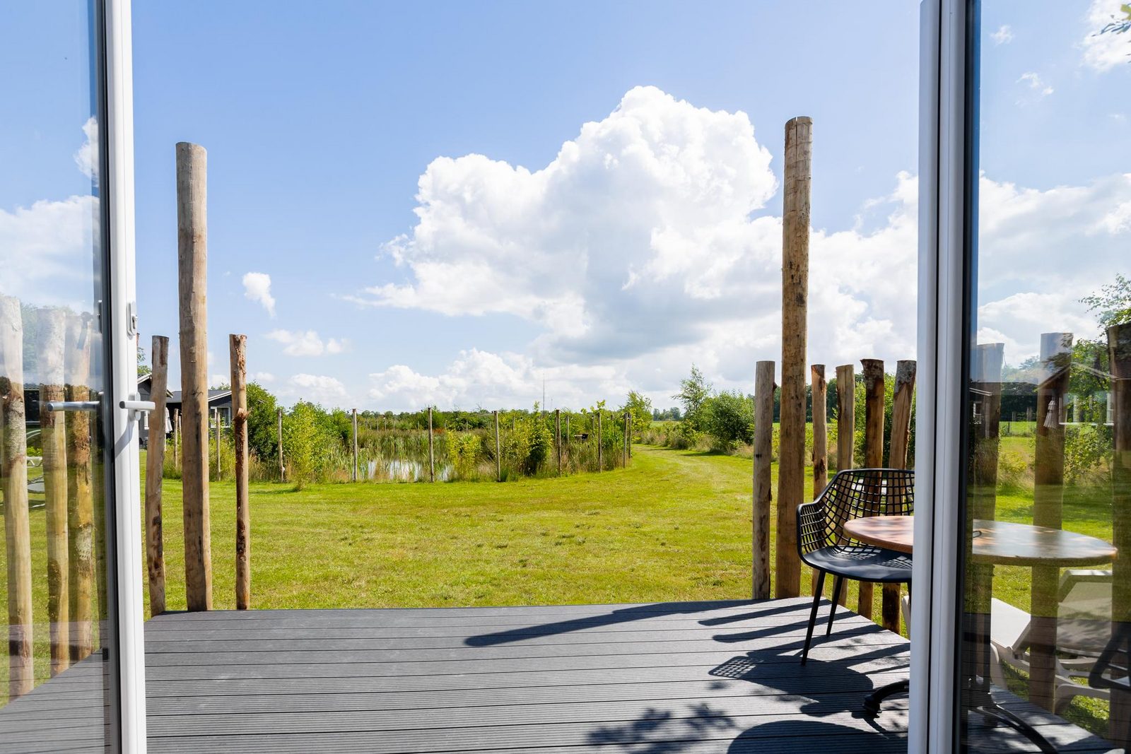 Tiny House met vlonder