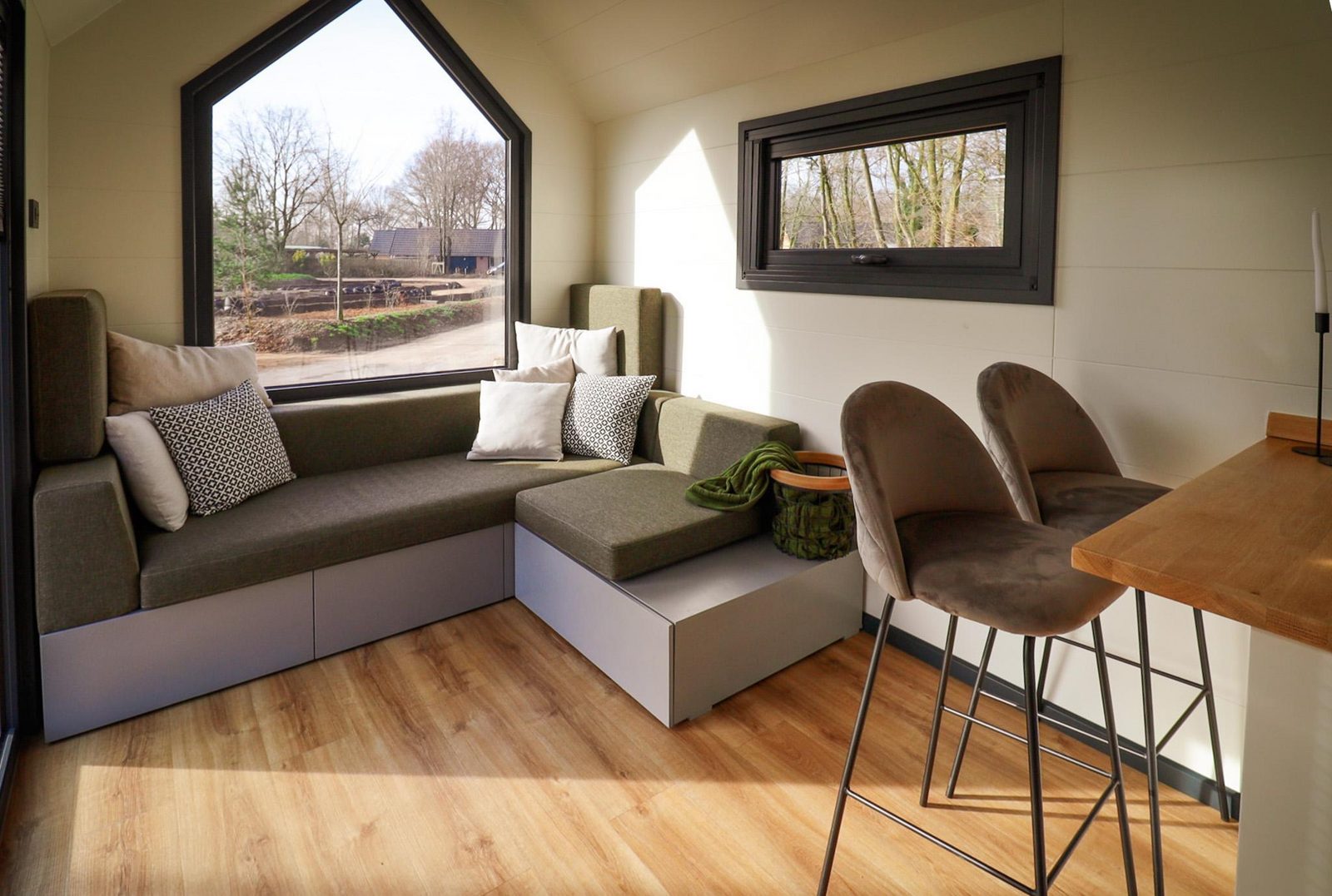 Tiny Haus mit 2 bis 4 Betten