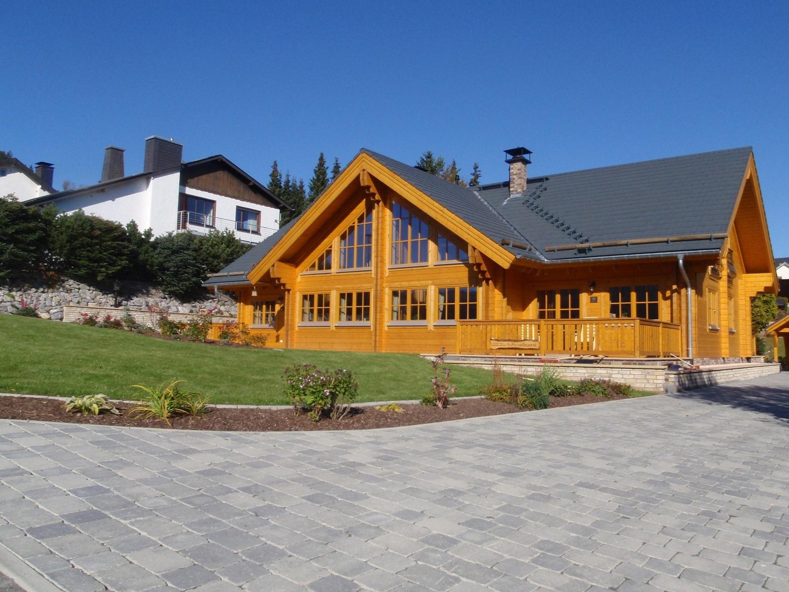 Luxus Blockhaus - Sonnenhang Lodge A