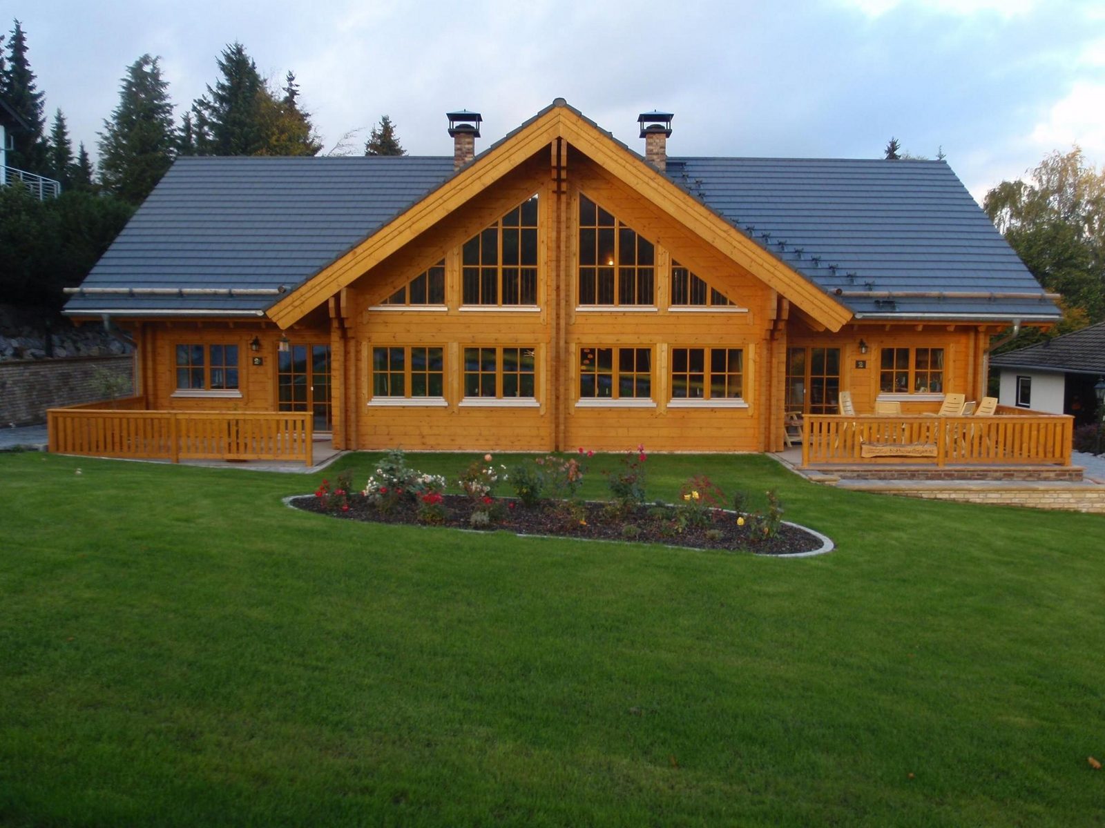 Luxus Blockhaus - Sonnenhang Lodge A