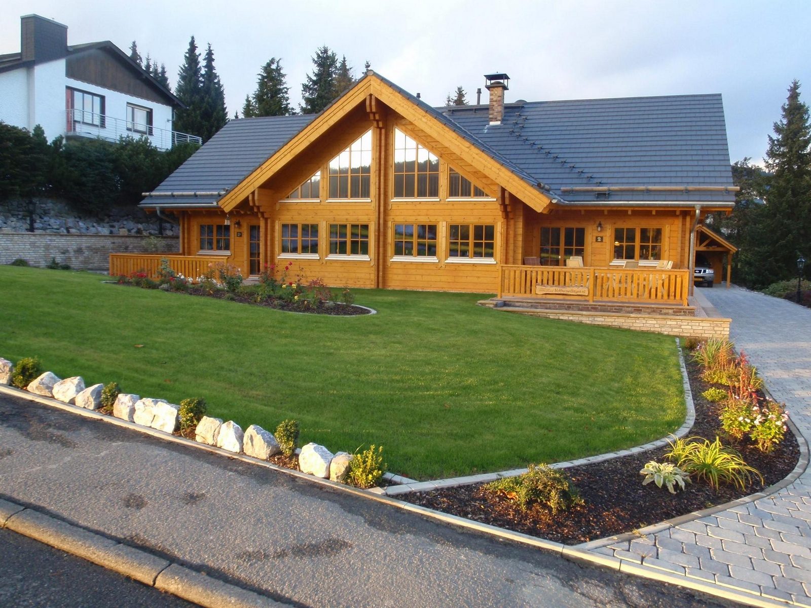 Luxus Blockhaus - Sonnenhang Lodge B