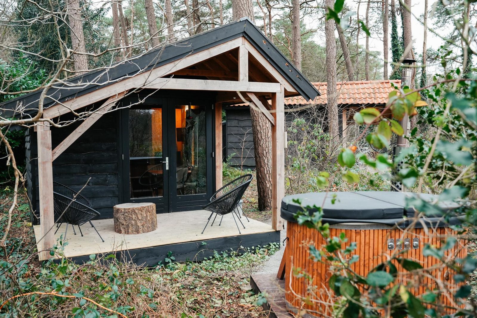 Tiny House met hottub