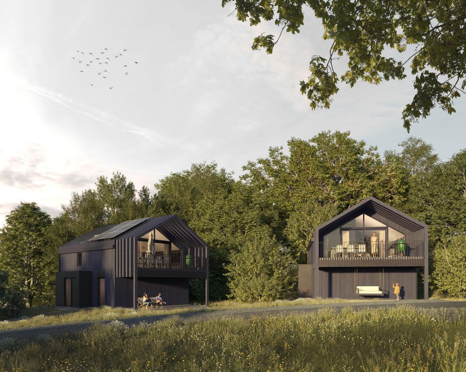 Harz Eco Lodge XL (6p) aan het beekje
