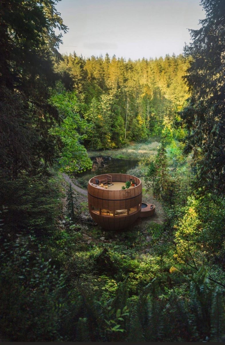 The Nutshell mit Hot Tub und Sauna | 2 Personen 