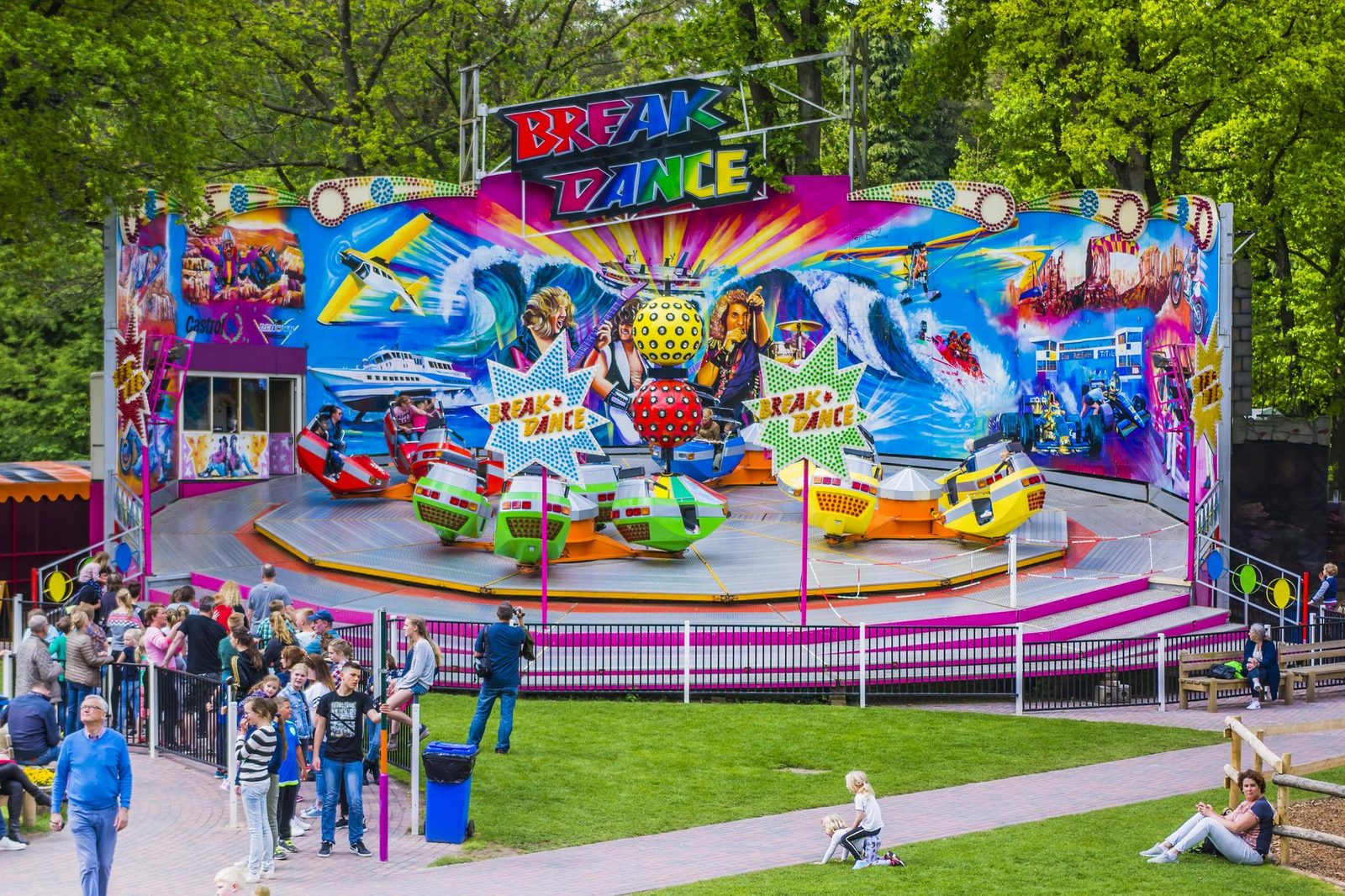 Kampeerplaats met privé- sanitair