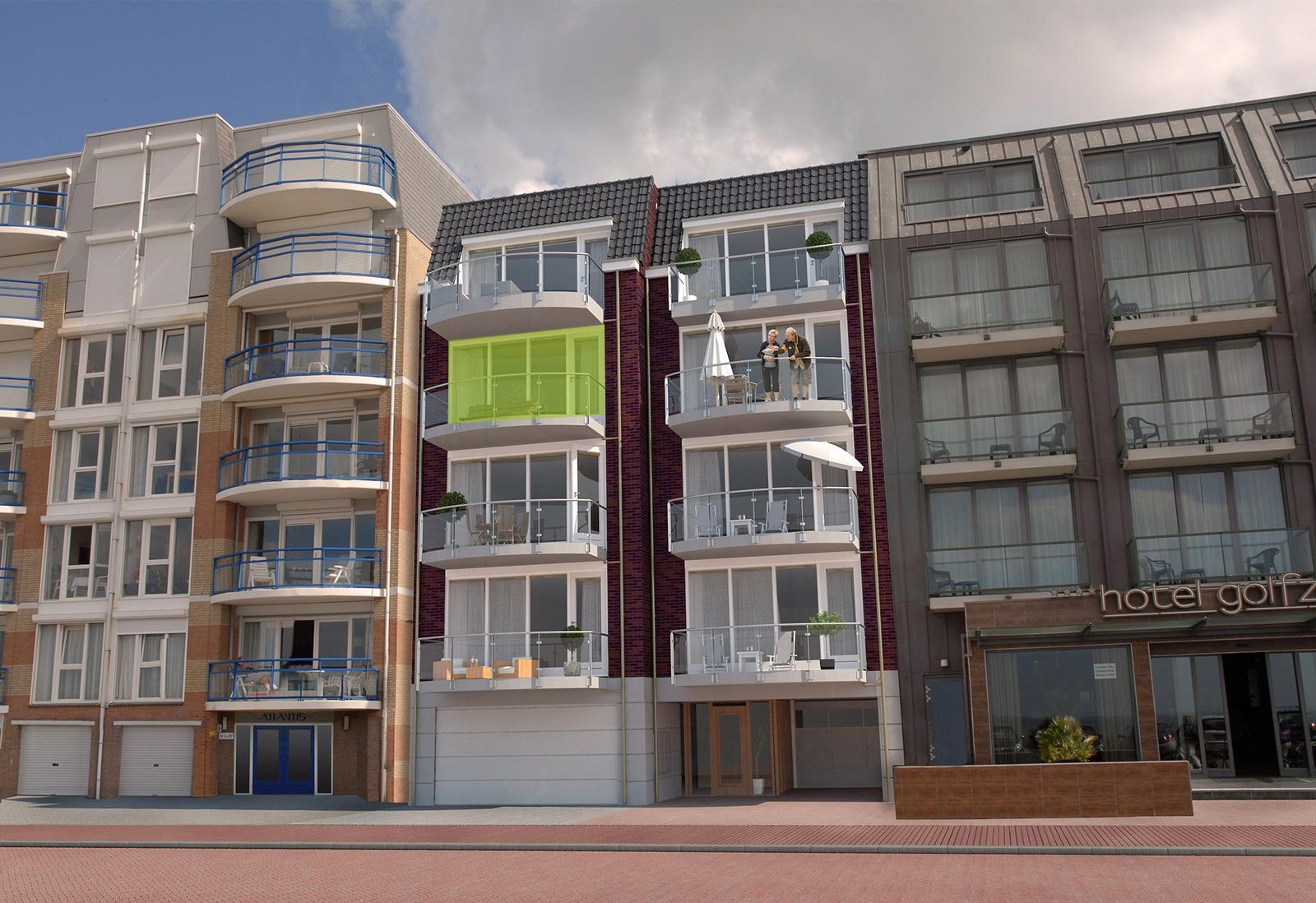 Boulevard Suite Zeearend