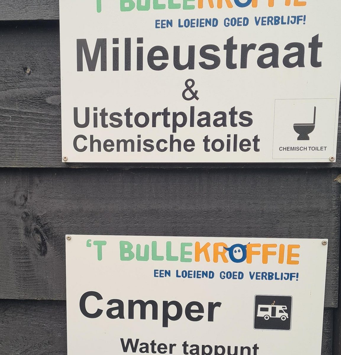 Kamperen kort verblijf