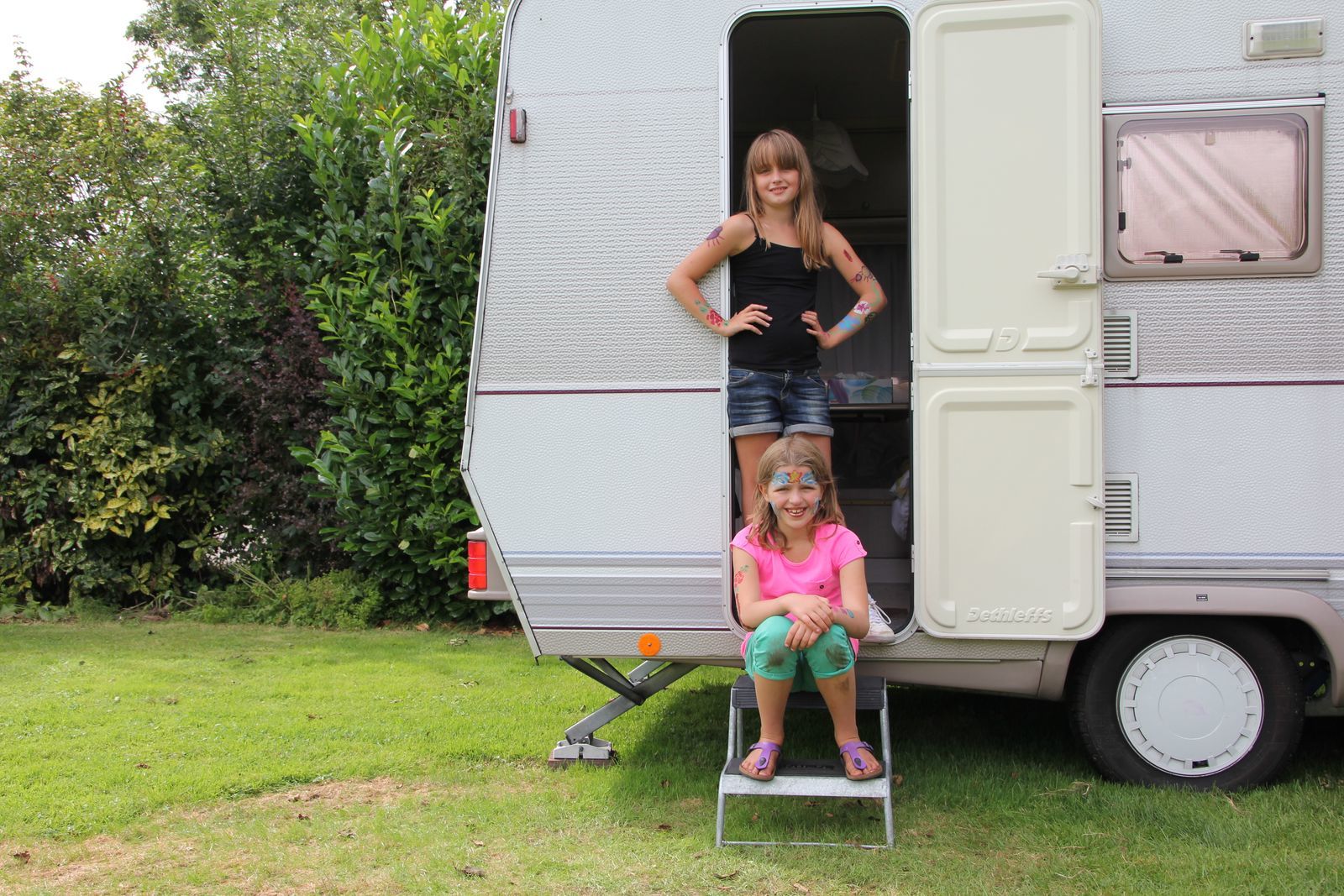 Kampeerplaats: Caravan of Tent, 10 Amp