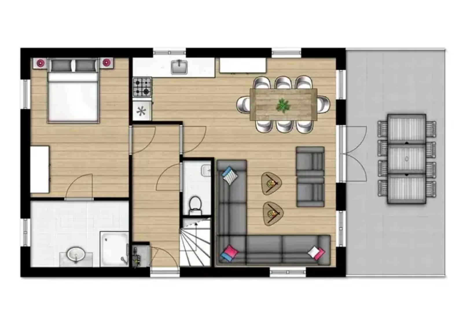 Stuifzand Bungalow | 8 personen