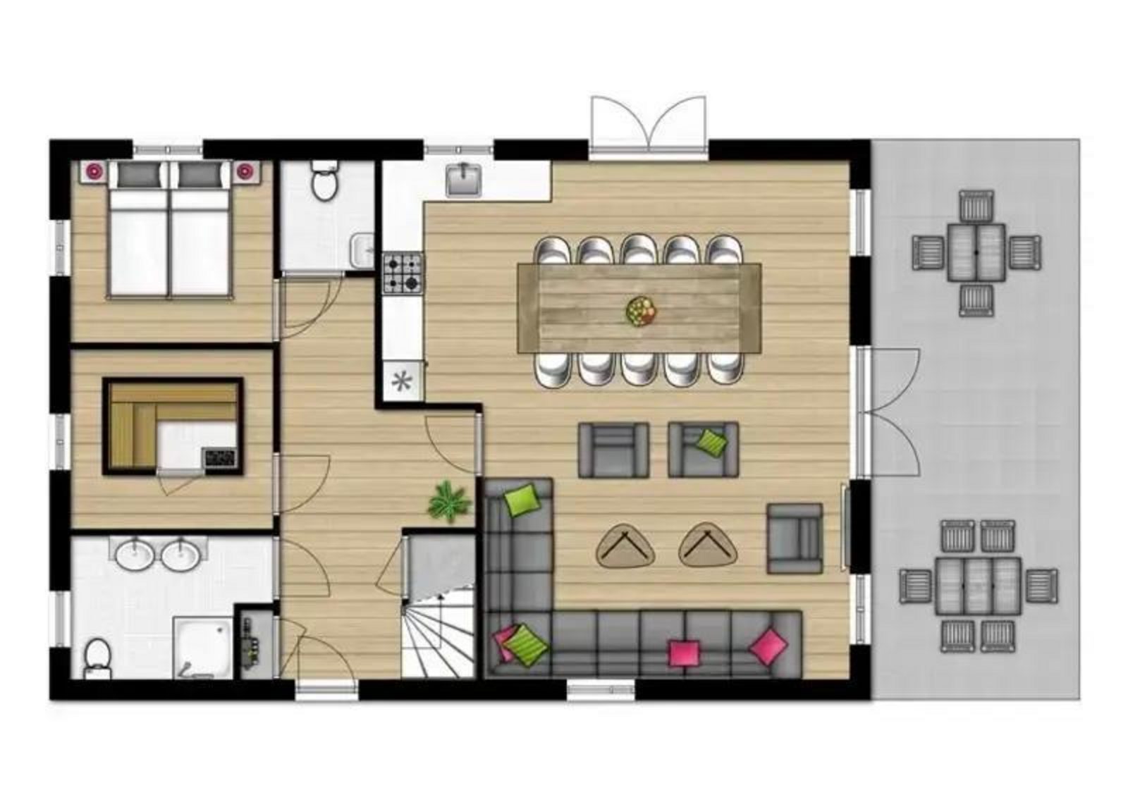 Zandduin Villa with Sauna | 10 persons