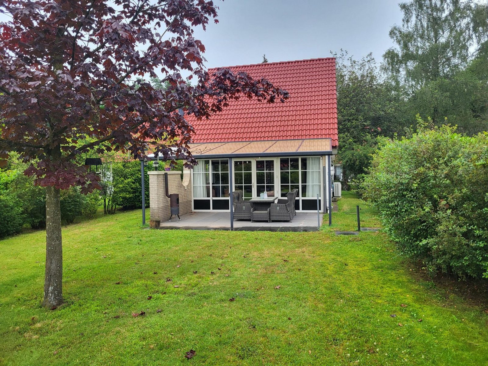 Bungalow 5 personen gerestyled met airconditioning 