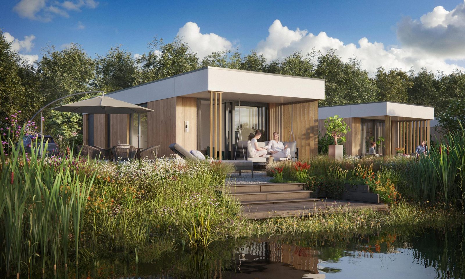 Waterlodge 2 met hottub