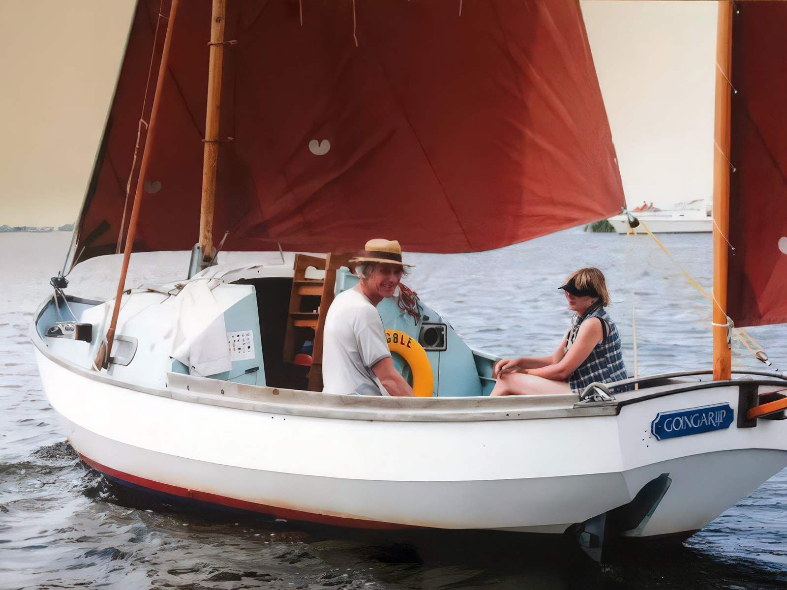 Klassieke zeilboot "Pebble" - 2 personen