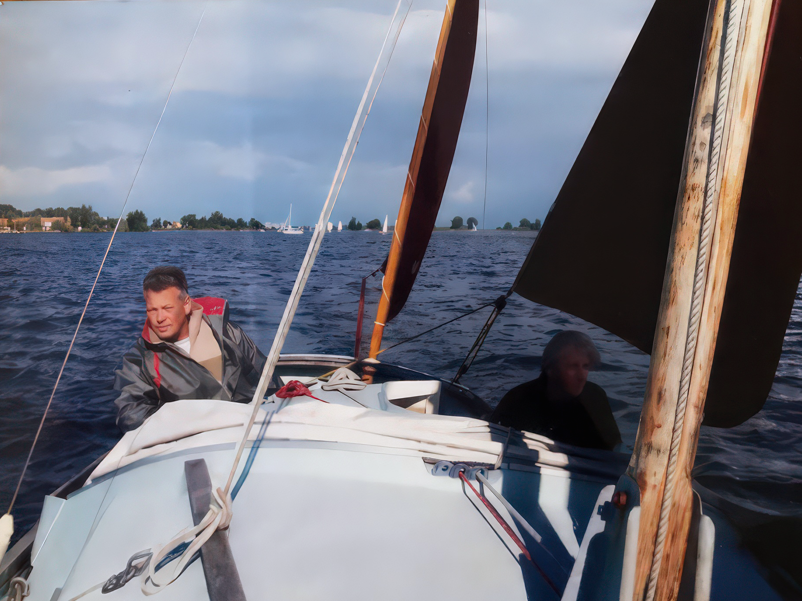 Klassieke zeilboot "Pebble" - 2 personen