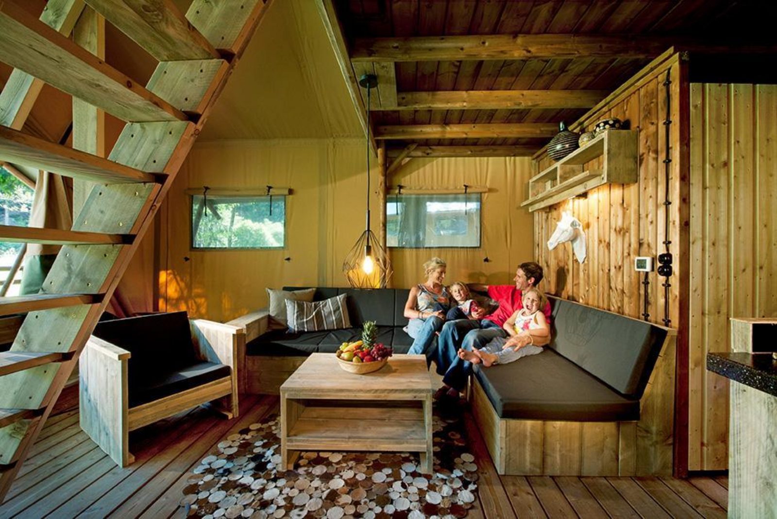 Safari-Lodge Giraffe