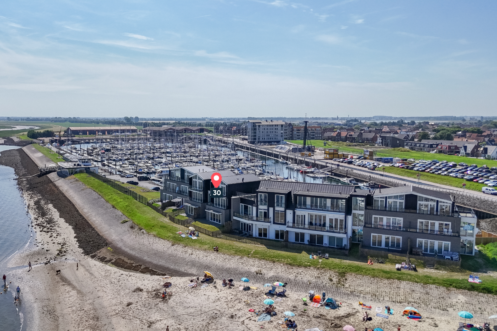 Appartement Vista Maris 'Haus am See' - Havenweg 8-30 | Sint-Annaland (Oosterschelde)