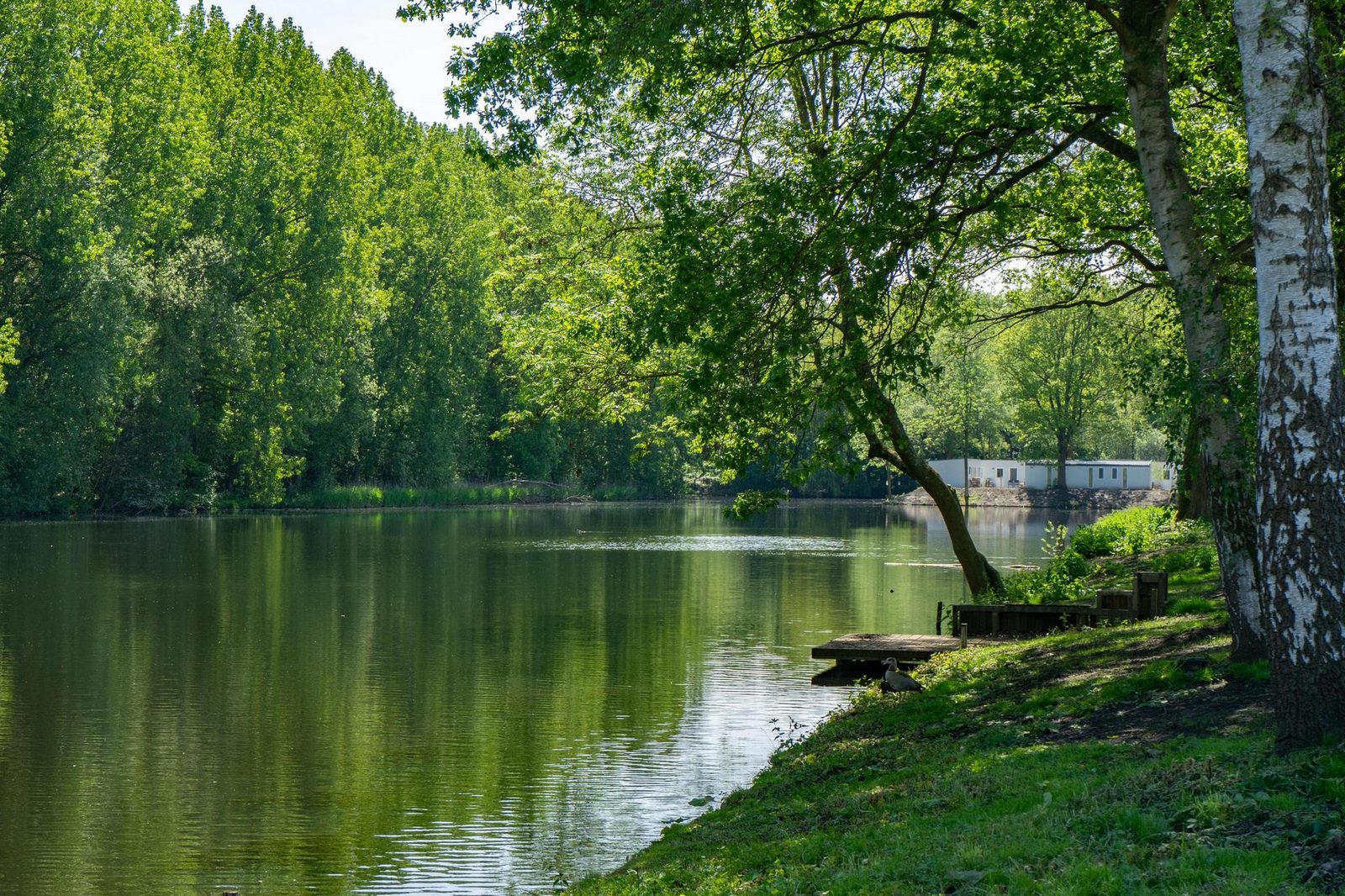 Camperplaats Comfort L aan het water