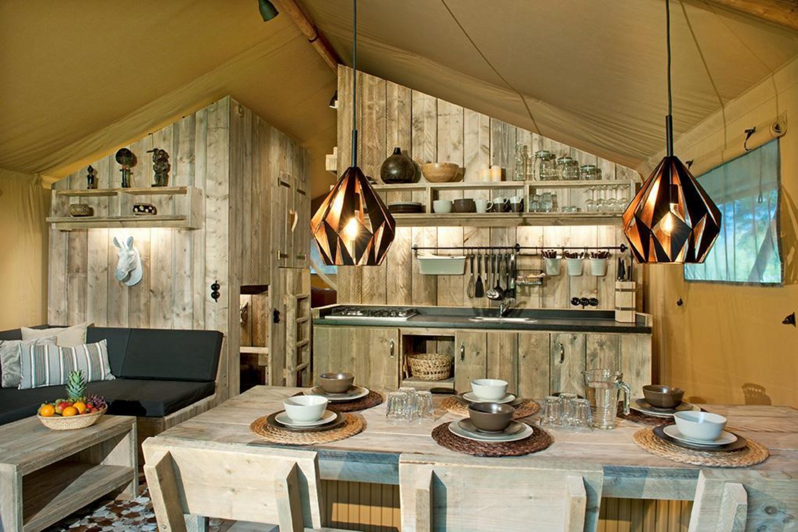 Safari-Lodge Zebra