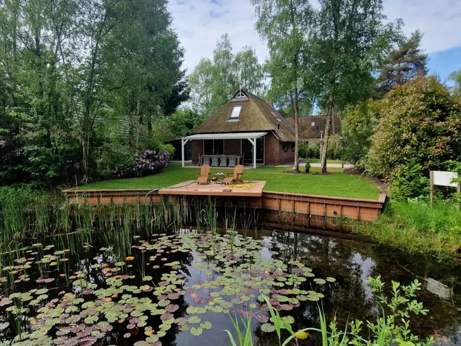 Stuifzand Wellness Outdoor Bungalow Deluxe mit Bettstee | 6+2 Personen