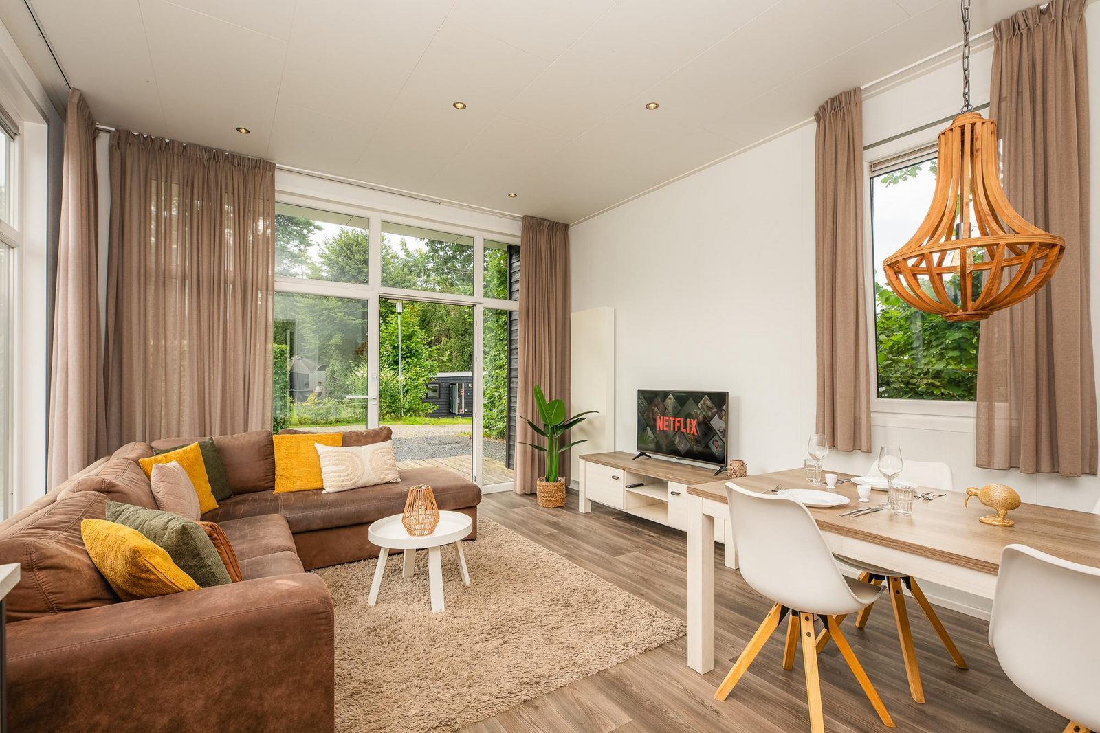 Forest lodge met omheinde tuin | 4 personen 