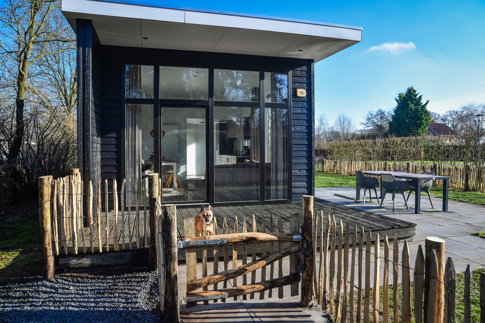 Forest lodge met omheinde tuin | 4 personen 