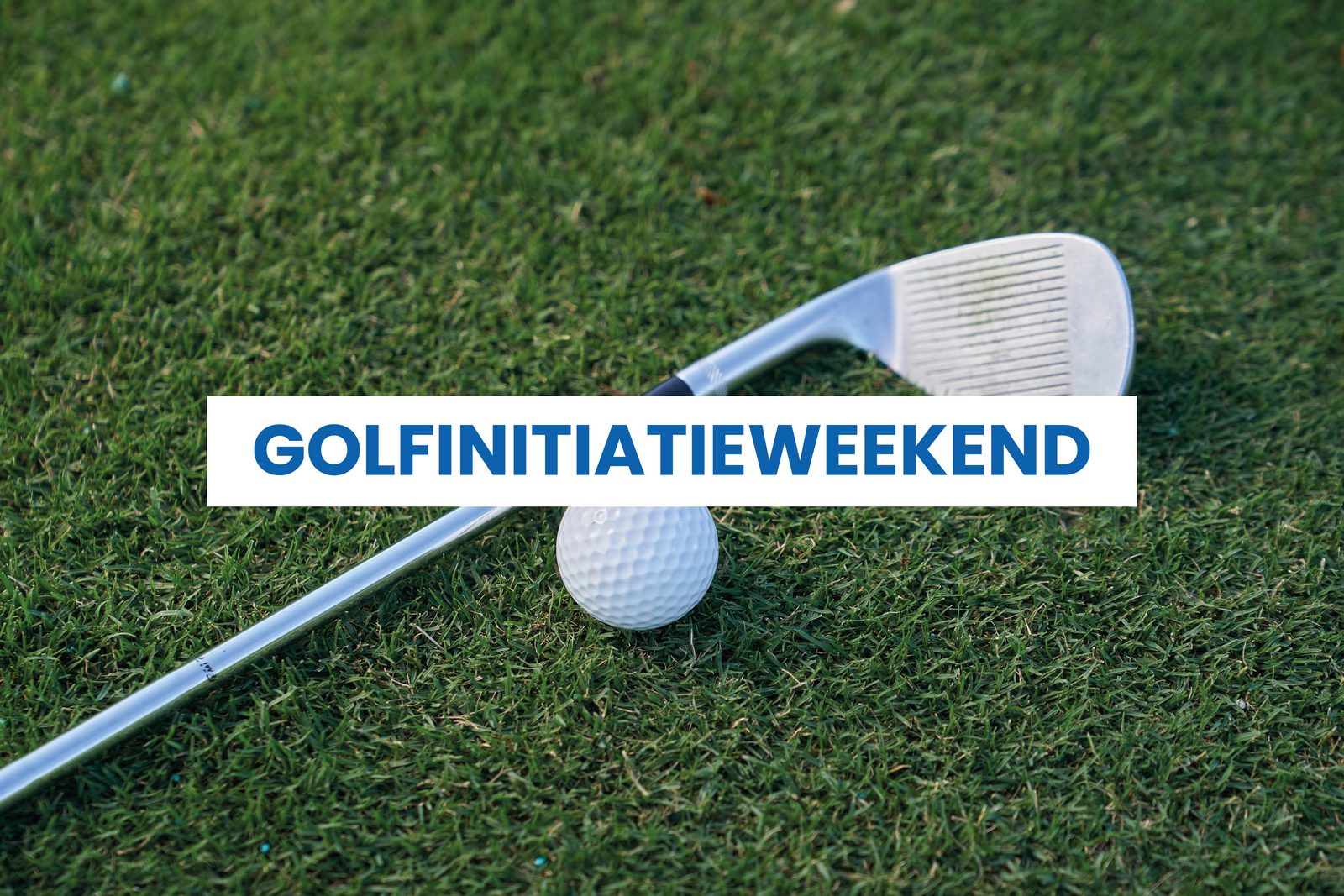 Golfinitiatieweekend - kamperen