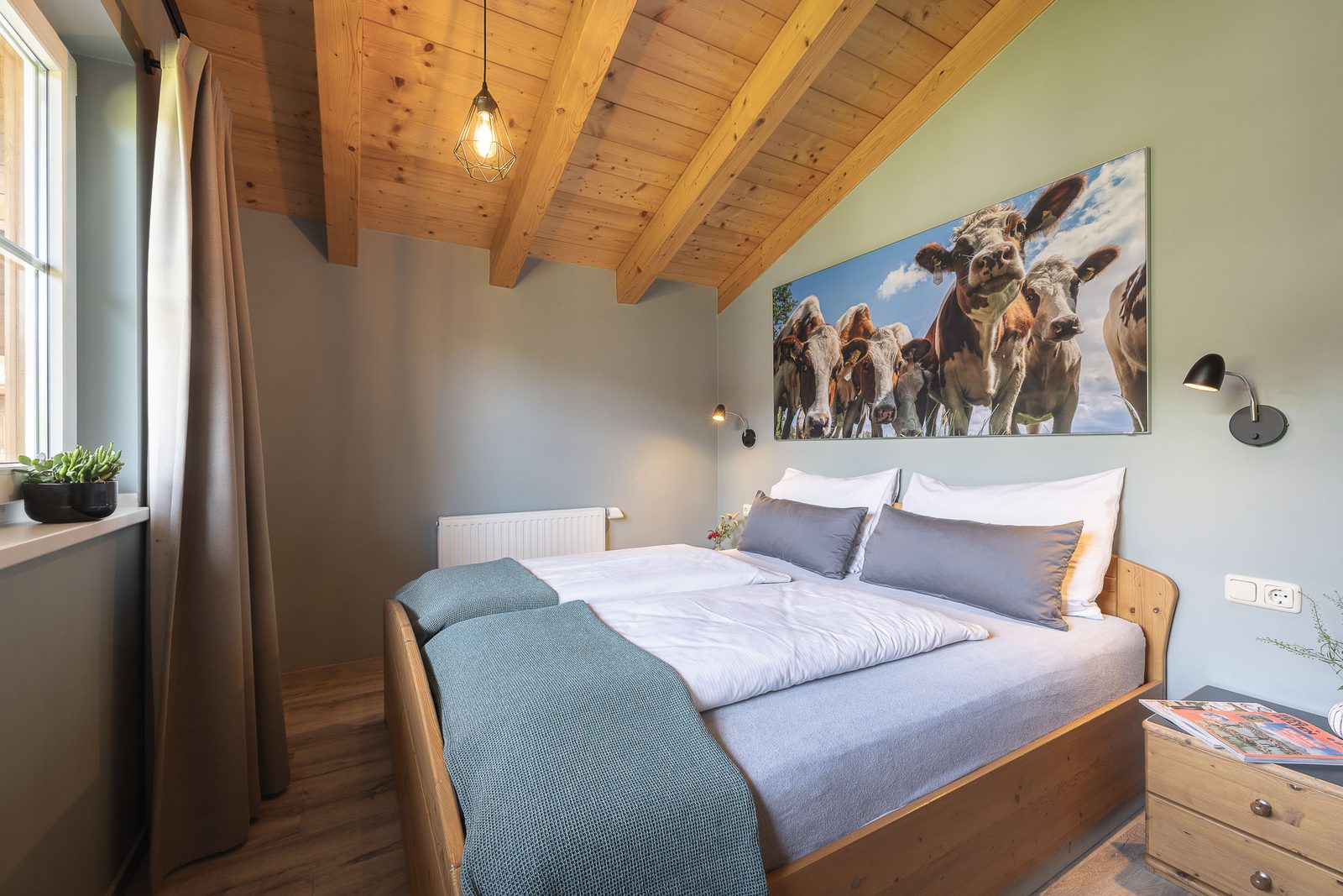 3-Zimmer Ferienwohnung im freistehenden Chalet mit Balkon 