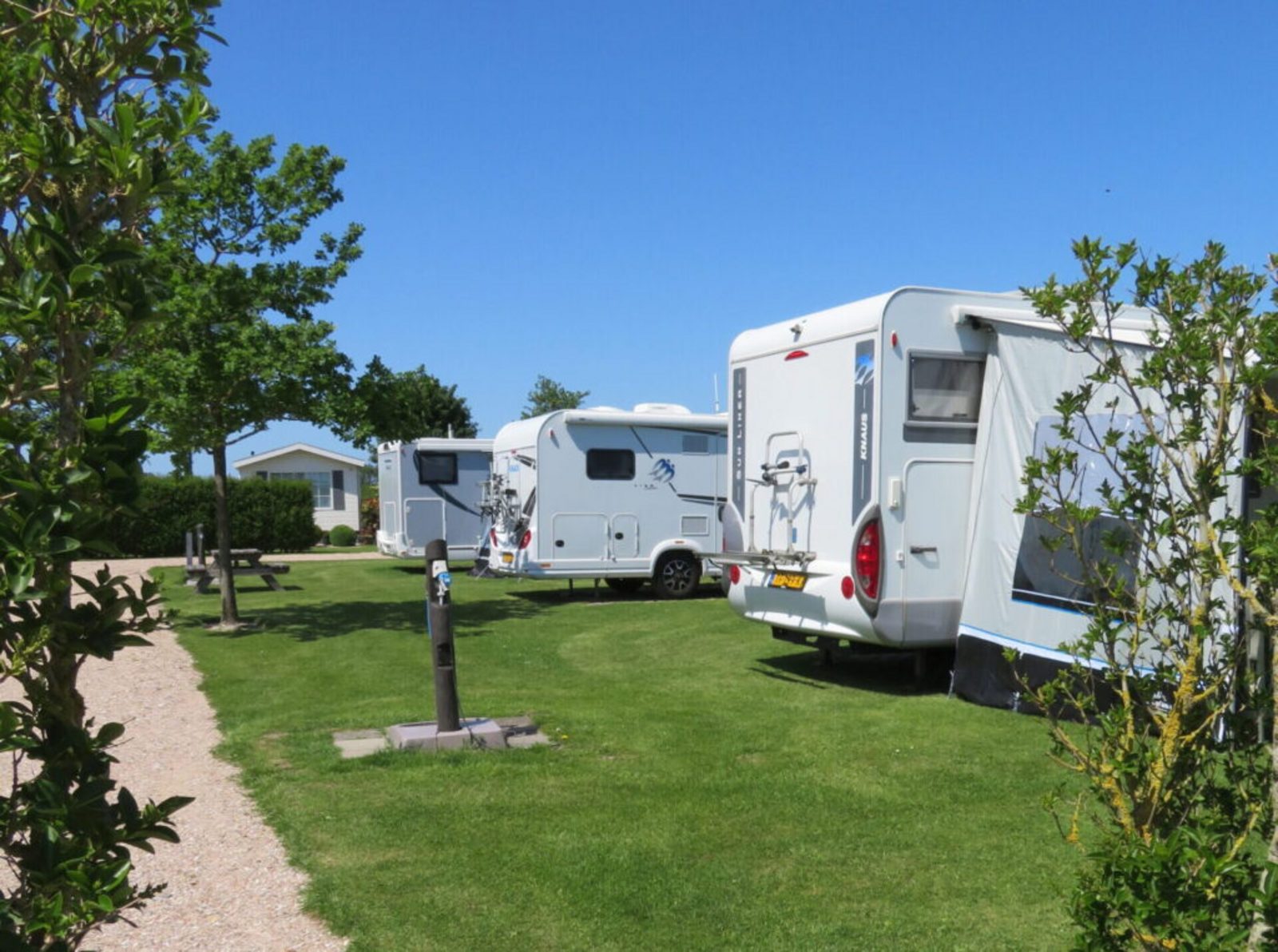 Camper plaats