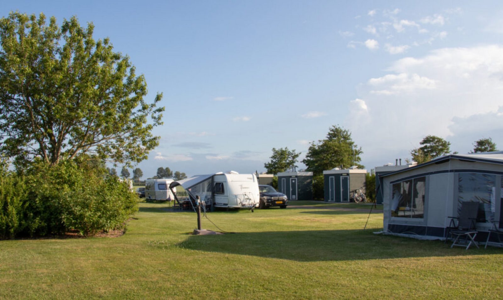 Kampeerplaats Panorama Privé Sanitair